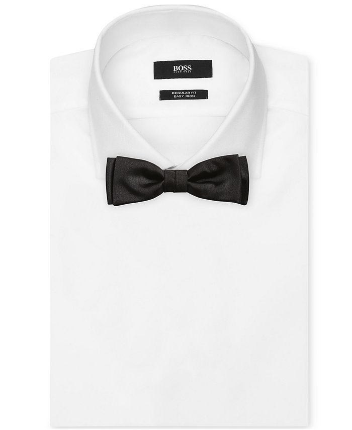 Hugo Boss BOSS Men's Solid Silk Bow Tie Macy's
