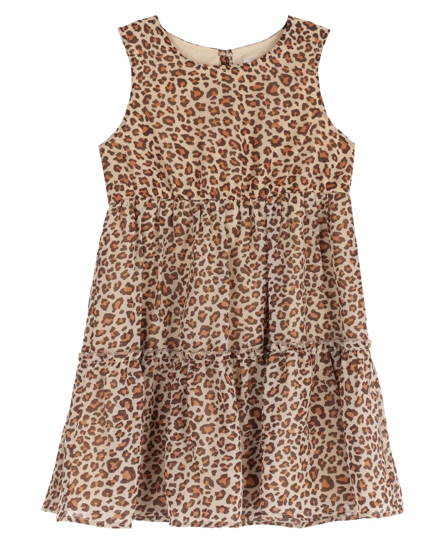 Girls' 4-6X 8 Ball Graphic T-Shirts and Chiffon Sleeveless Dress, 2-Piece Set
