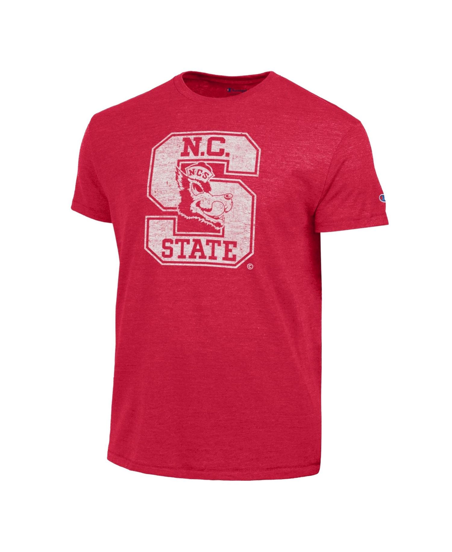 Men's Red NC State Wolfpack Triumph Tri-Blend T-Shirt