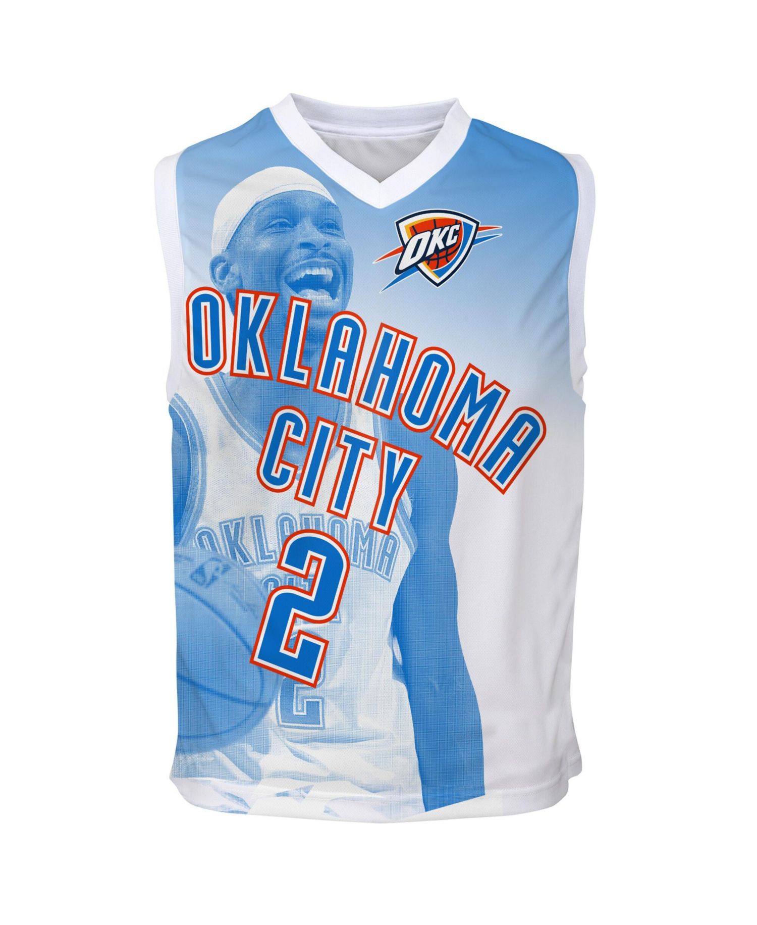Big Boys and Girls Shai Gilgeous-Alexander Blue Oklahoma City Thunder Hometown Fashion Jersey