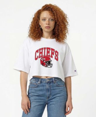 Women's Kansas City Chiefs Cropped Graphic T-Shirt