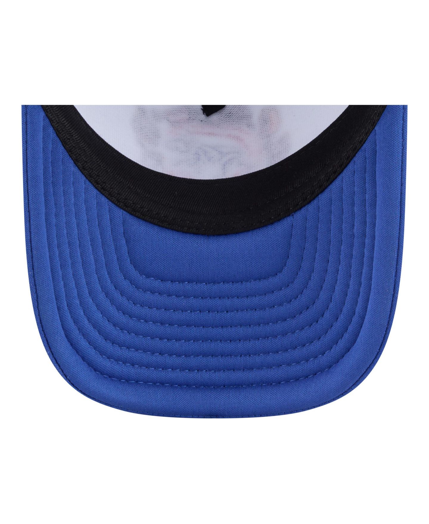 Детская кепка New Era White/Royal Chicago Cubs Food A-Frame 9FORTY Trucker Adjustable Hat — фото 2