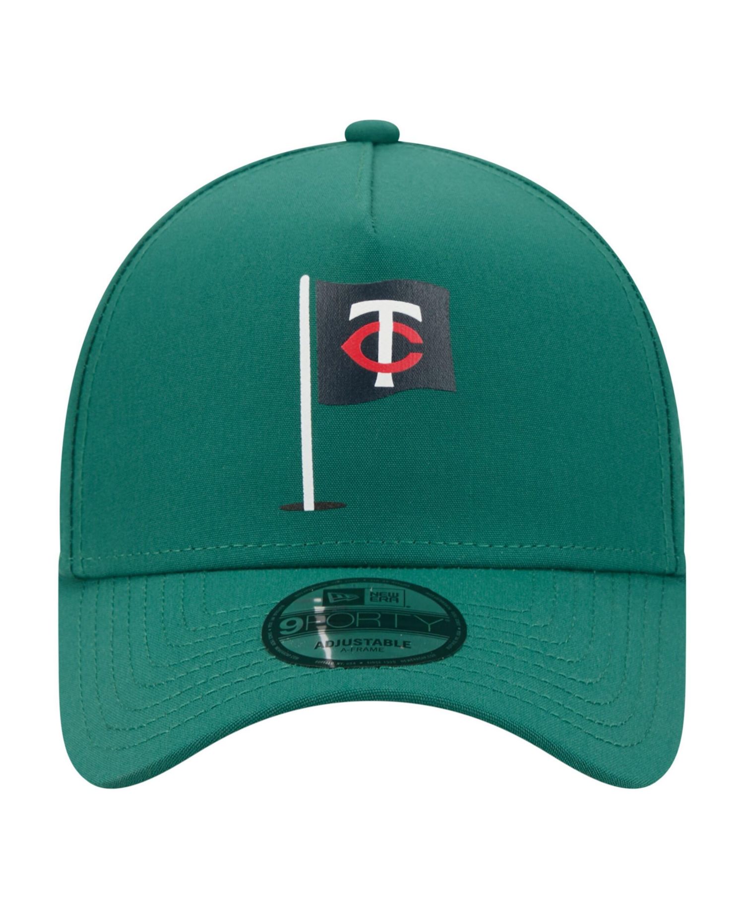 Men's Green Minnesota Twins Pin Seeker 9FORTY A-Frame Adjustable Hat