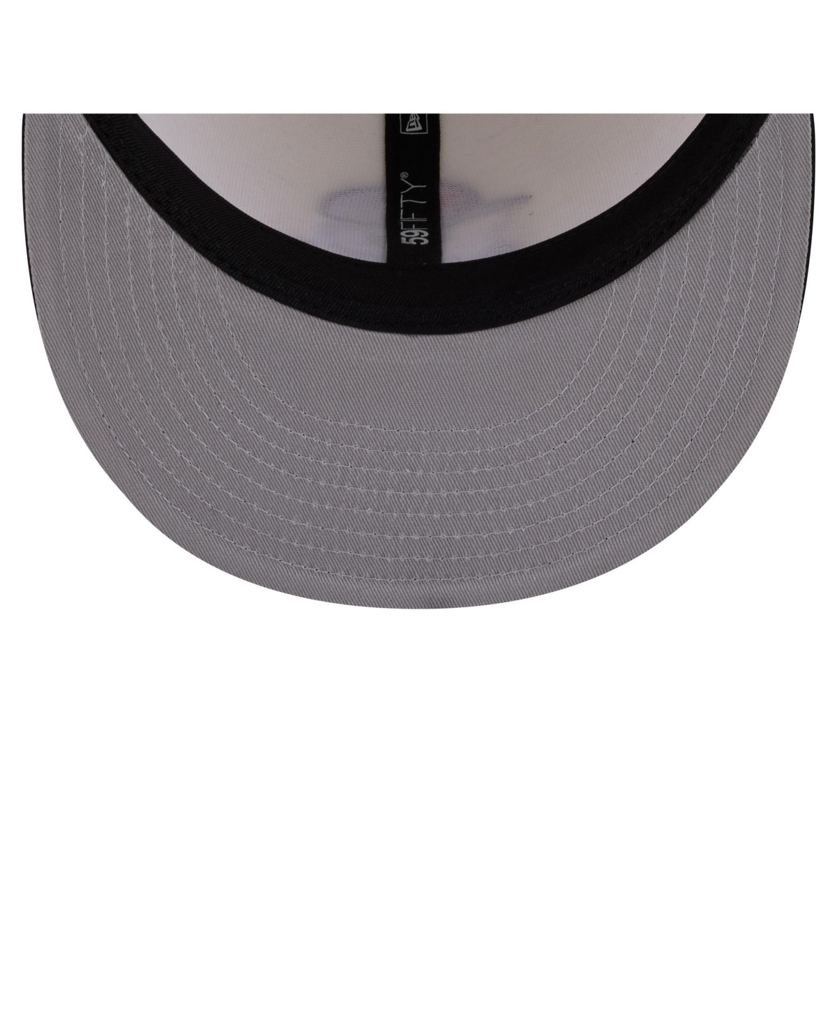 New Era Men's Cream, Black San Francisco Giants Bullpen Cart 59FIFTY Fitted Hat
