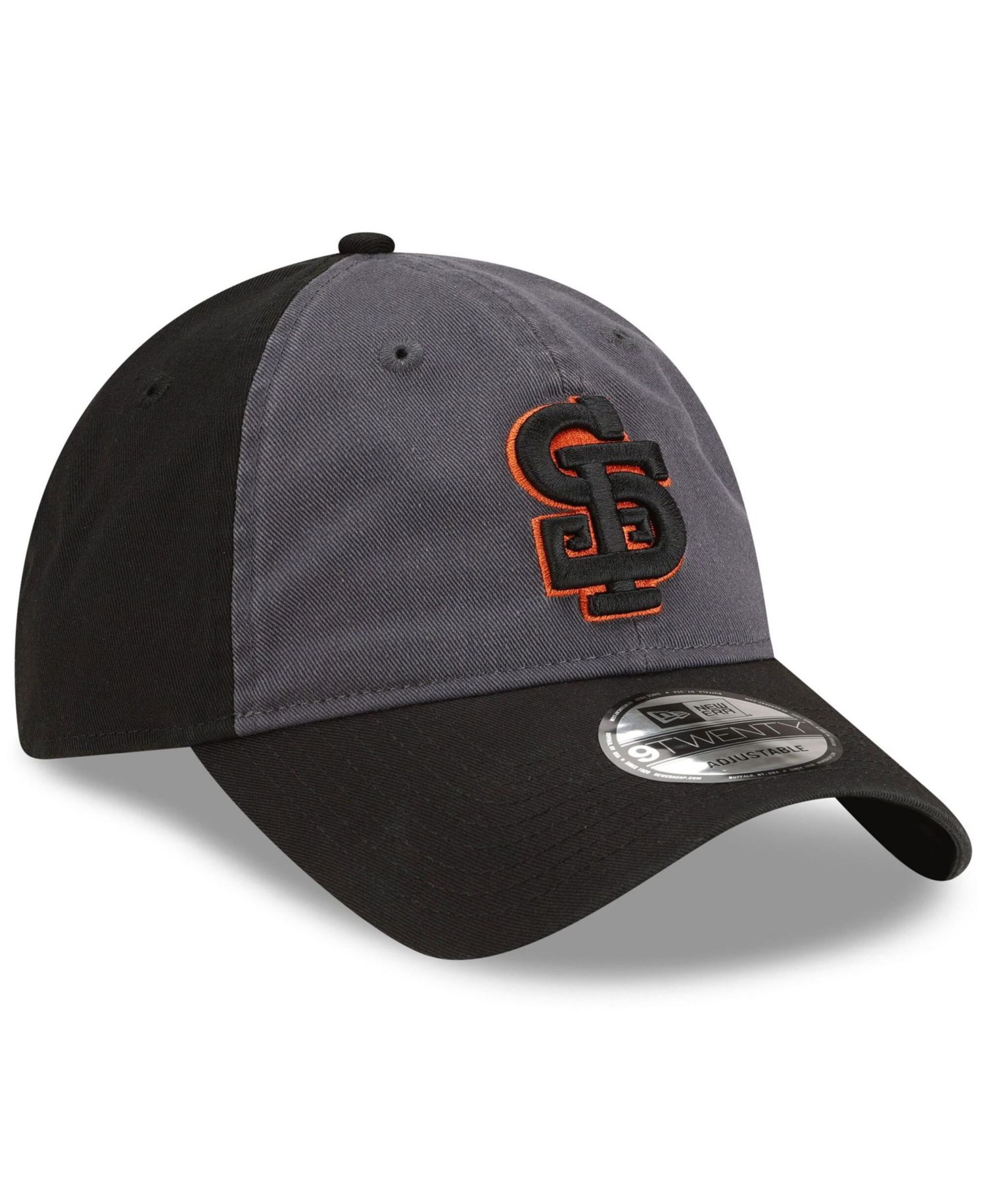 Men's Gray/Black San Francisco Giants Replica Alternate 9TWENTY Adjustable Hat
