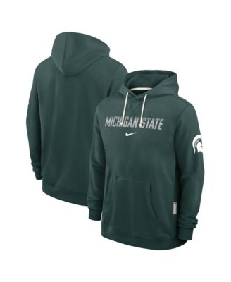 Men's Green Michigan State Spartans 2026 Sideline Standard Issue Dri-FIT Hoodie