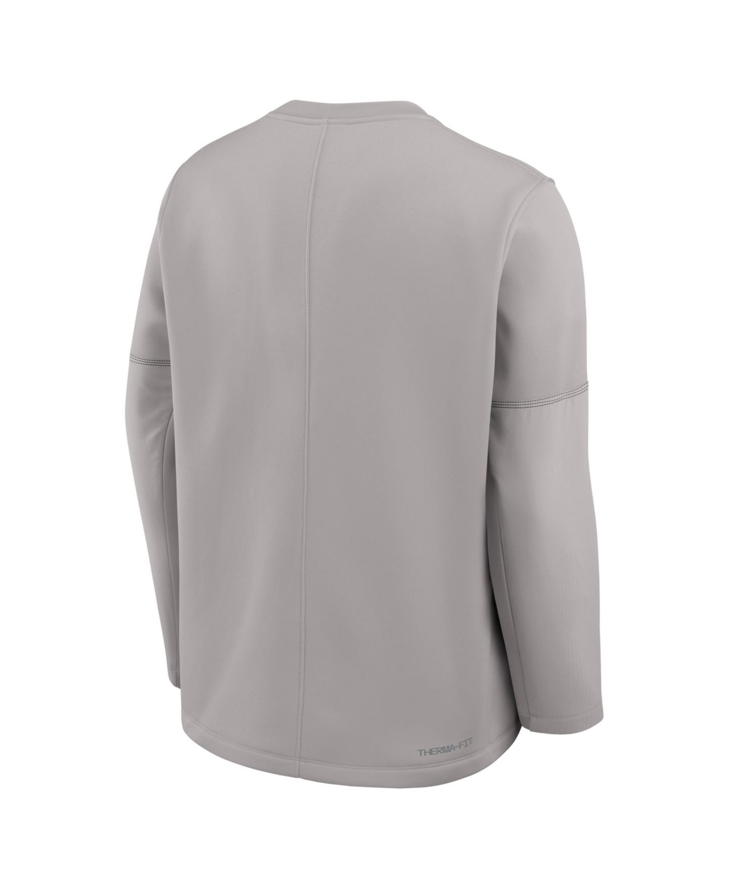 Мужская футболка Nike Black Ohio State Buckeyes 2026 Sideline Coaches Therma-FIT Long Sleeve — фото 2