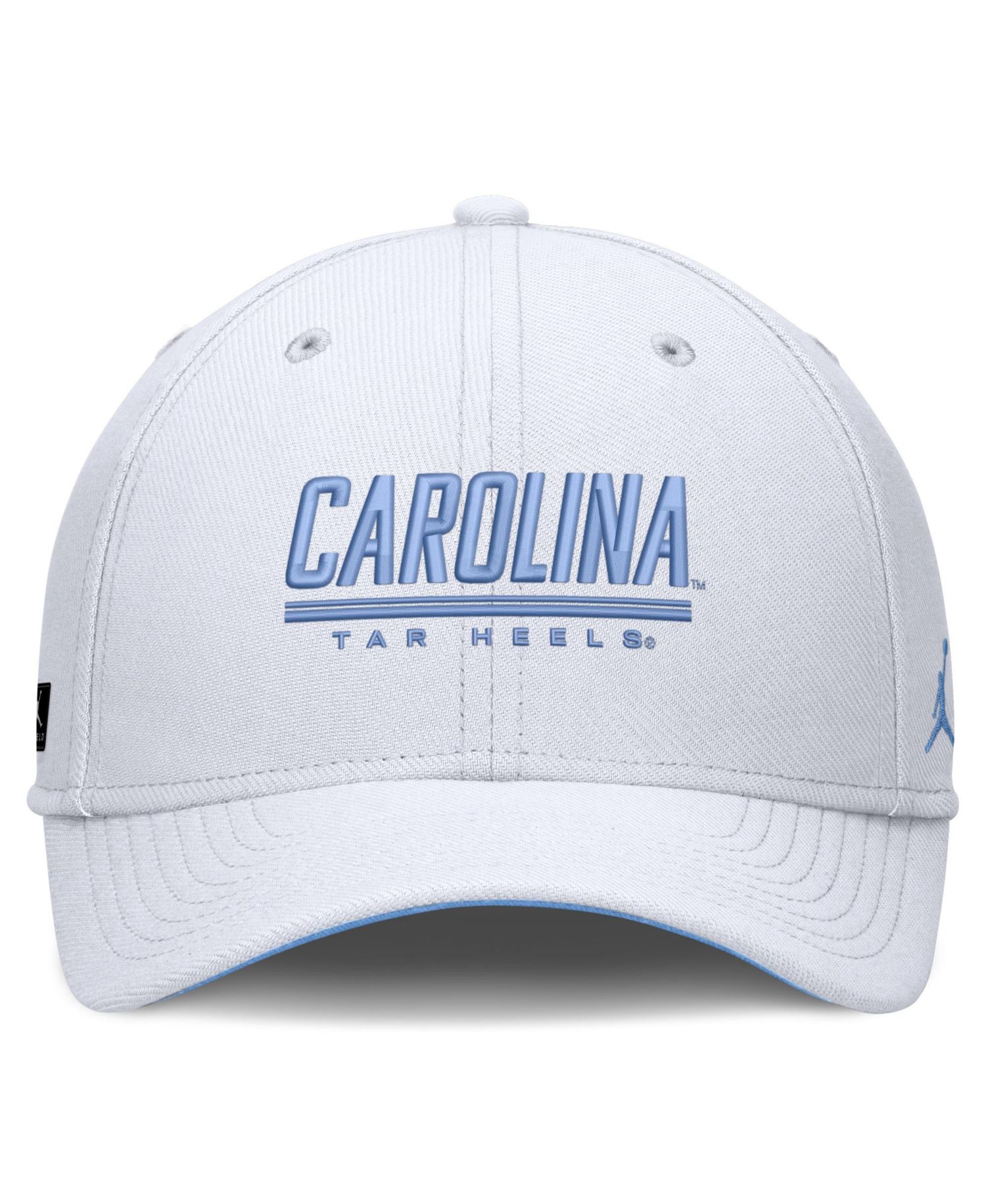 Men's White North Carolina Tar Heels Game Day Rise Swooshflex Hat