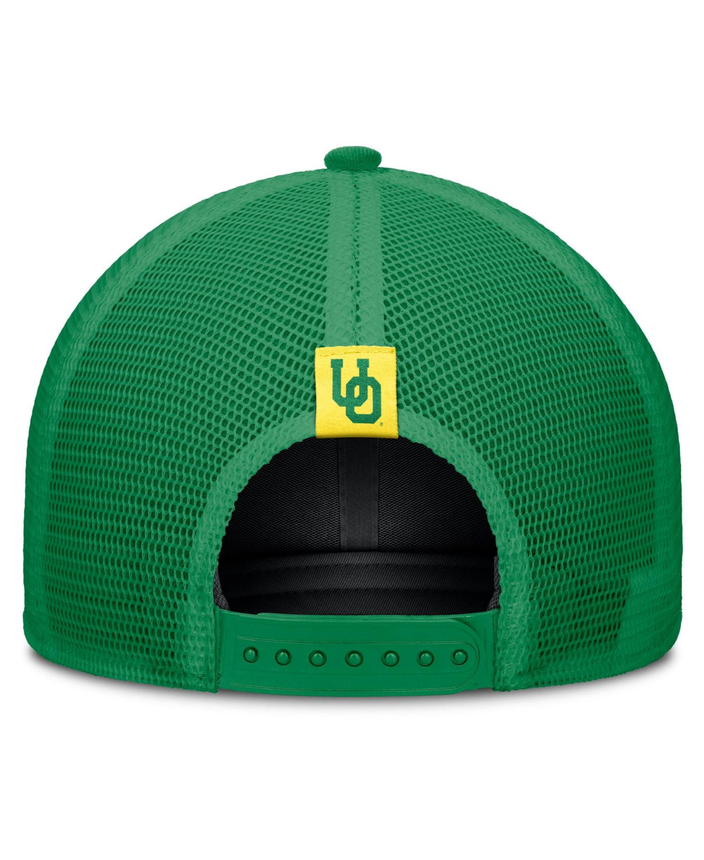 Кепка Nike Beige/Green Oregon Ducks Legacy Rise Trucker Adjustable Hat — фото 3