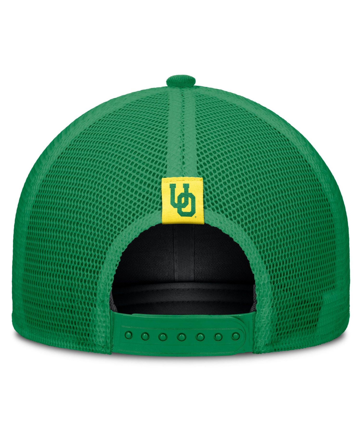 Men's and Women's Beige/Green Oregon Ducks Legacy Rise Trucker Adjustable Hat
