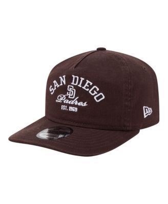 Men's Brown San Diego Padres Stacked 19TWENTY Adjustable Hat