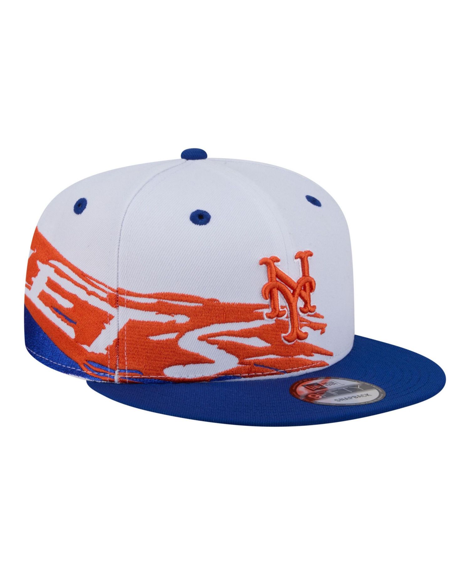 Men's White/Royal New York Mets 9FIFTY Snapback Hat