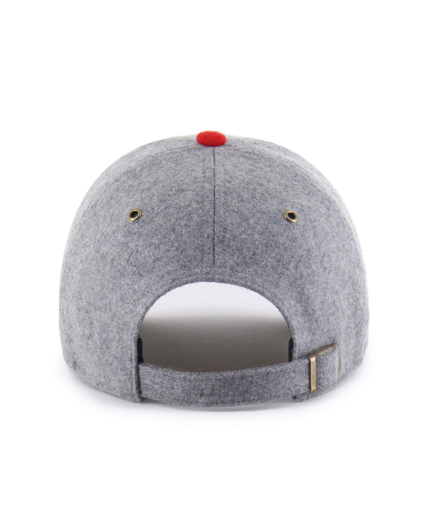 Men's Gray Washington Nationals Golden Age Wool Clean Up Adjustable Hat