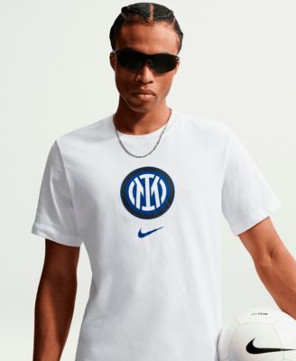Men's White Inter Milan Crest T-Shirt