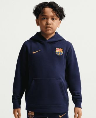 Big Boys and Girls Navy Barcelona Club Hoodie