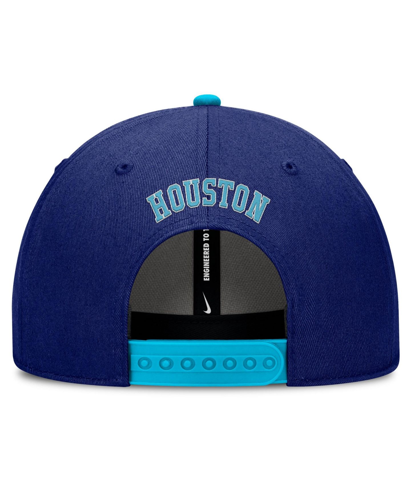 Мужская кепка Nike Royal Houston Astros Rise Adjustable Hat — фото 2