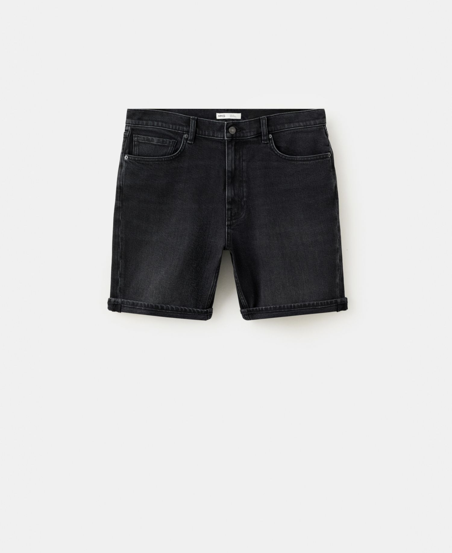 Men's Slim-Fit Cuffed 9.45" Bermuda Shorts