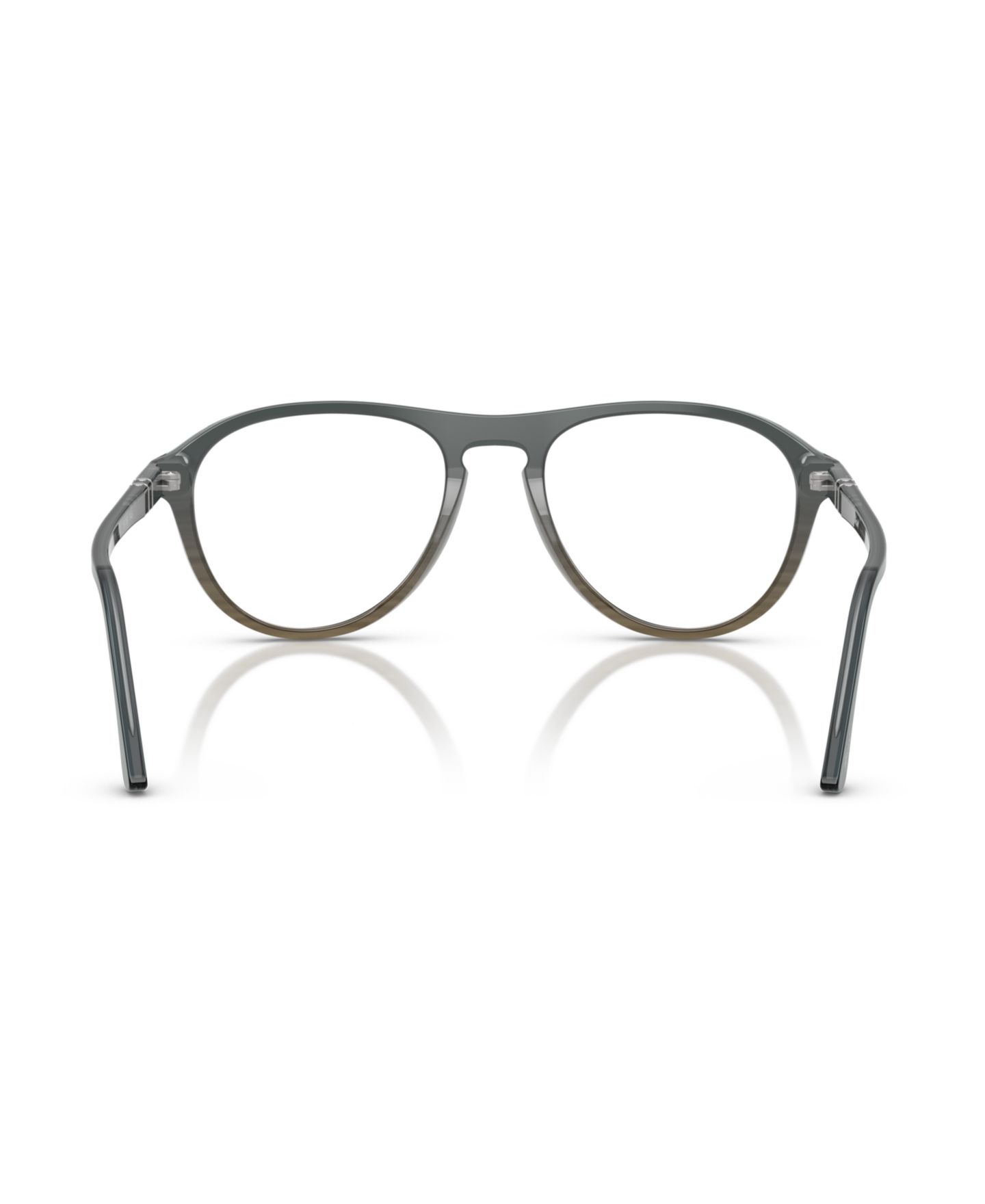 Очки Persol Unisex Lynn Eyeglasses, PO3371V, цвет: Серый полосатый зелёный — фото 4