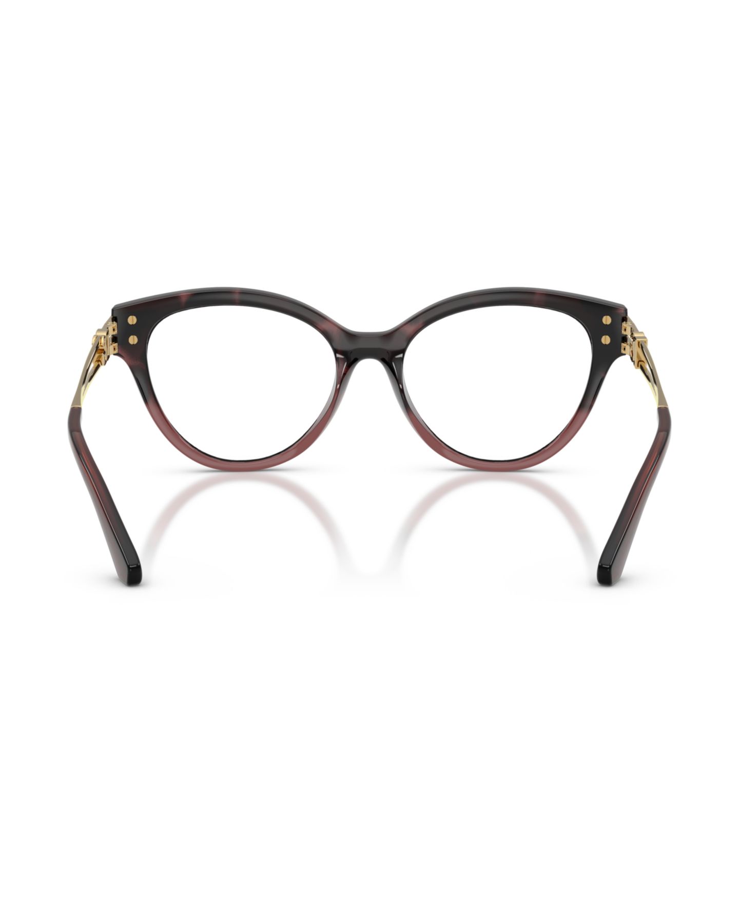 Женские очки Dolce&Gabbana Eyeglasses, DG5116, цвет: Бордовый гавана градиентный — фото 4