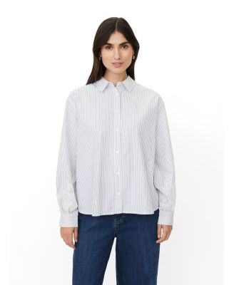 Women's MaIsavora Long-Sleeve Striped Button-Down Shirt