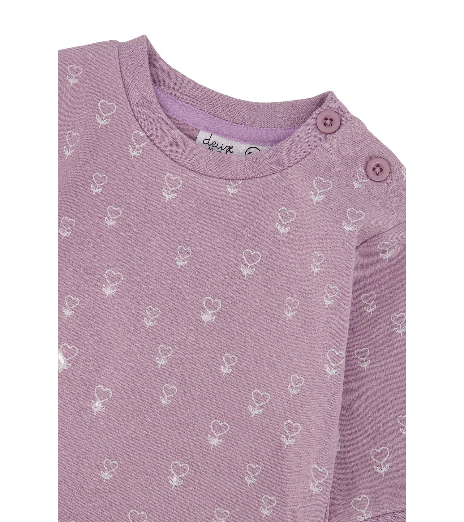 Baby Girls Girl( 3 to 24 M ) Cotton Pants and Top Set Floral Print