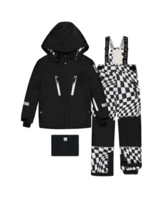 Little and Big Boy 6-16 Two Piece Teknik Snowsuit