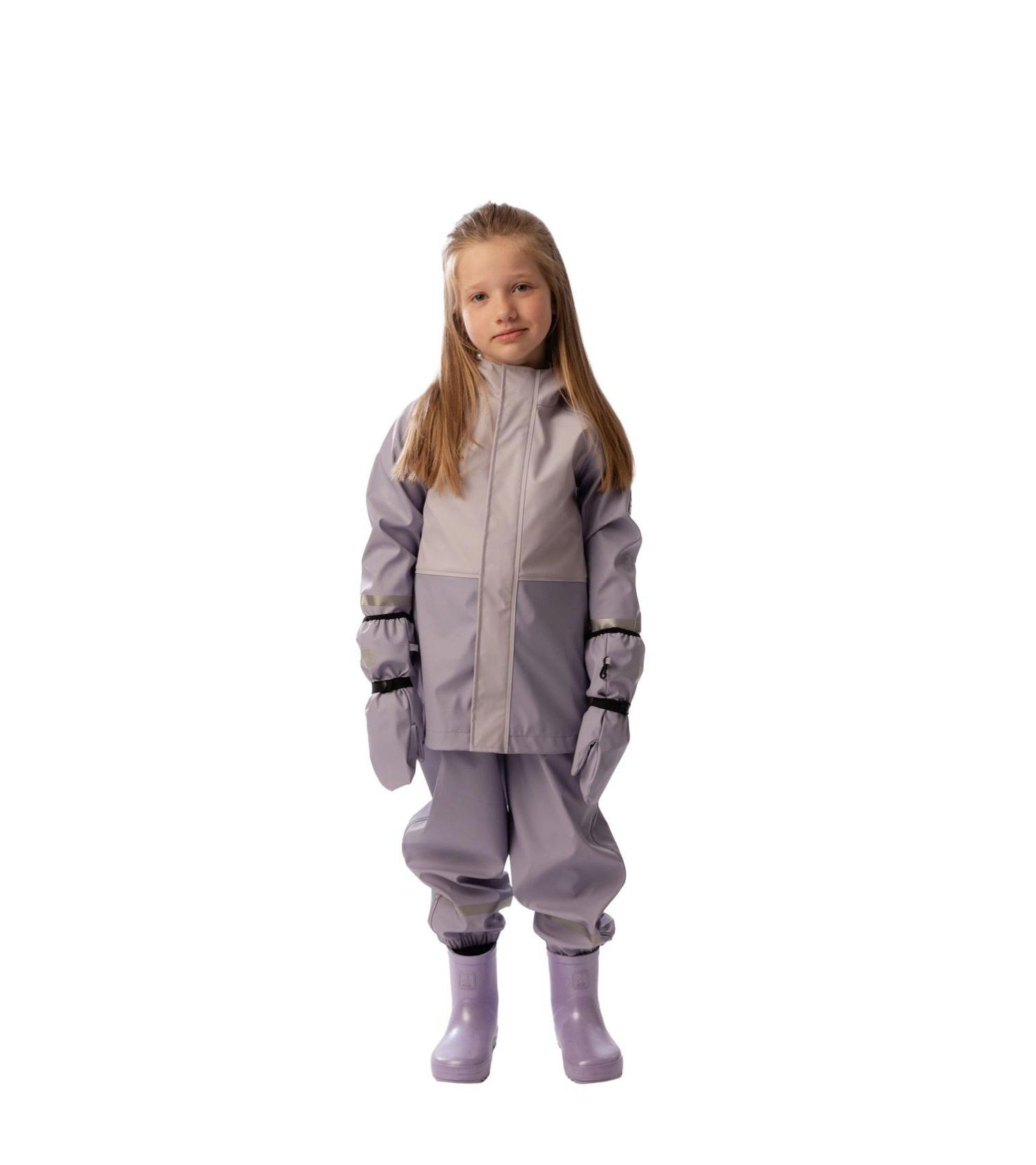 Toddler Girl 2T -5T Rain Jacket Mauve