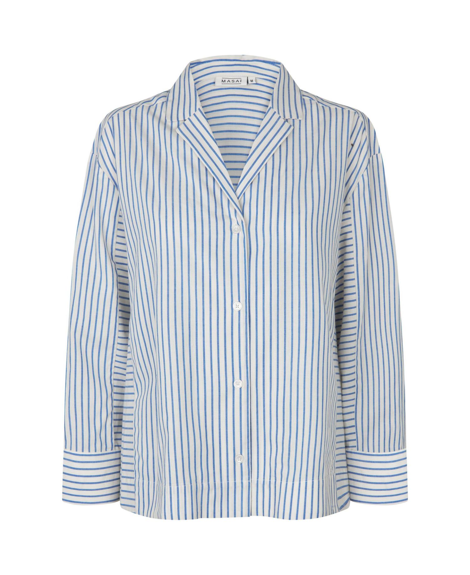 Women's MaIsolisse Striped Long-Sleeve Cotton Shirt