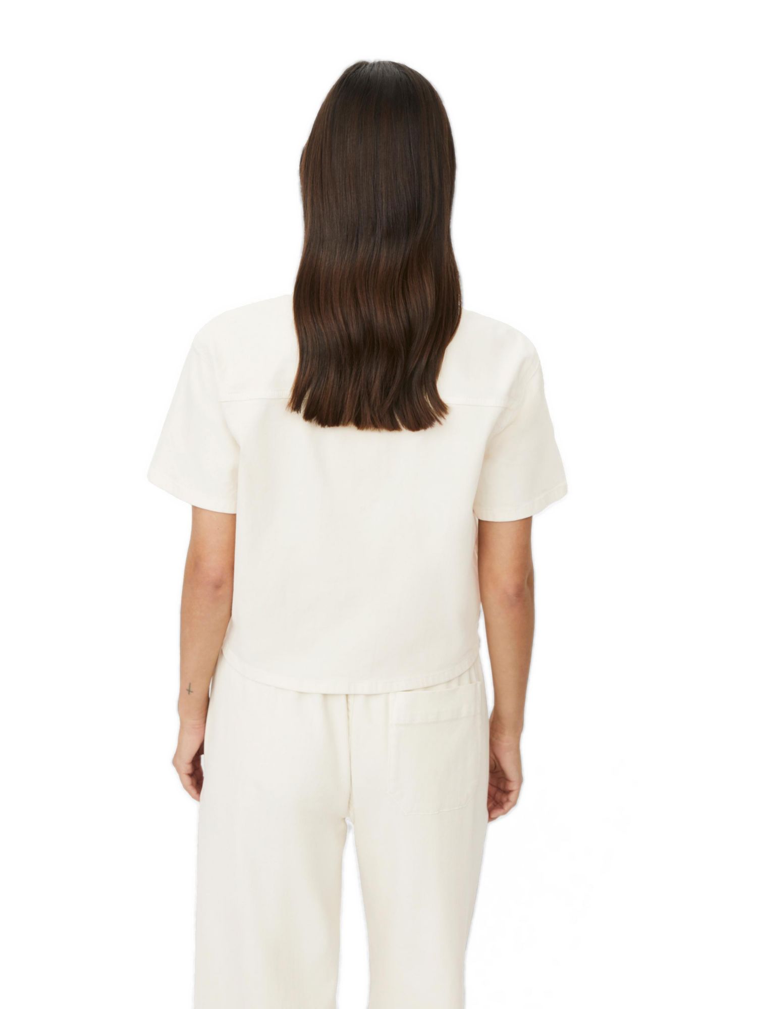 Women's Maivonelle Cropped Short-Sleeve Shirt