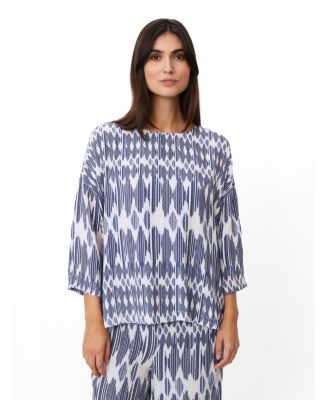 Women's Mabecca Printed Fluid Drape Blouse