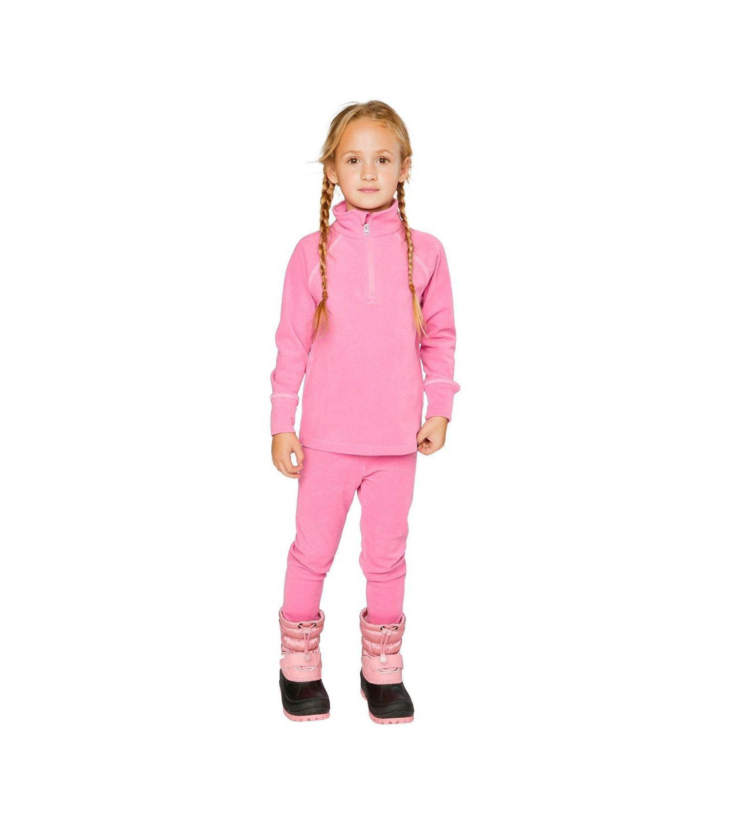 Little and Big Girl's (6-14) Two Piece Thermal Underwear