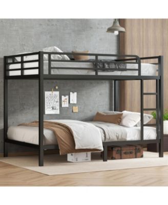 Metal Full XL over Full XL Bunk Bed