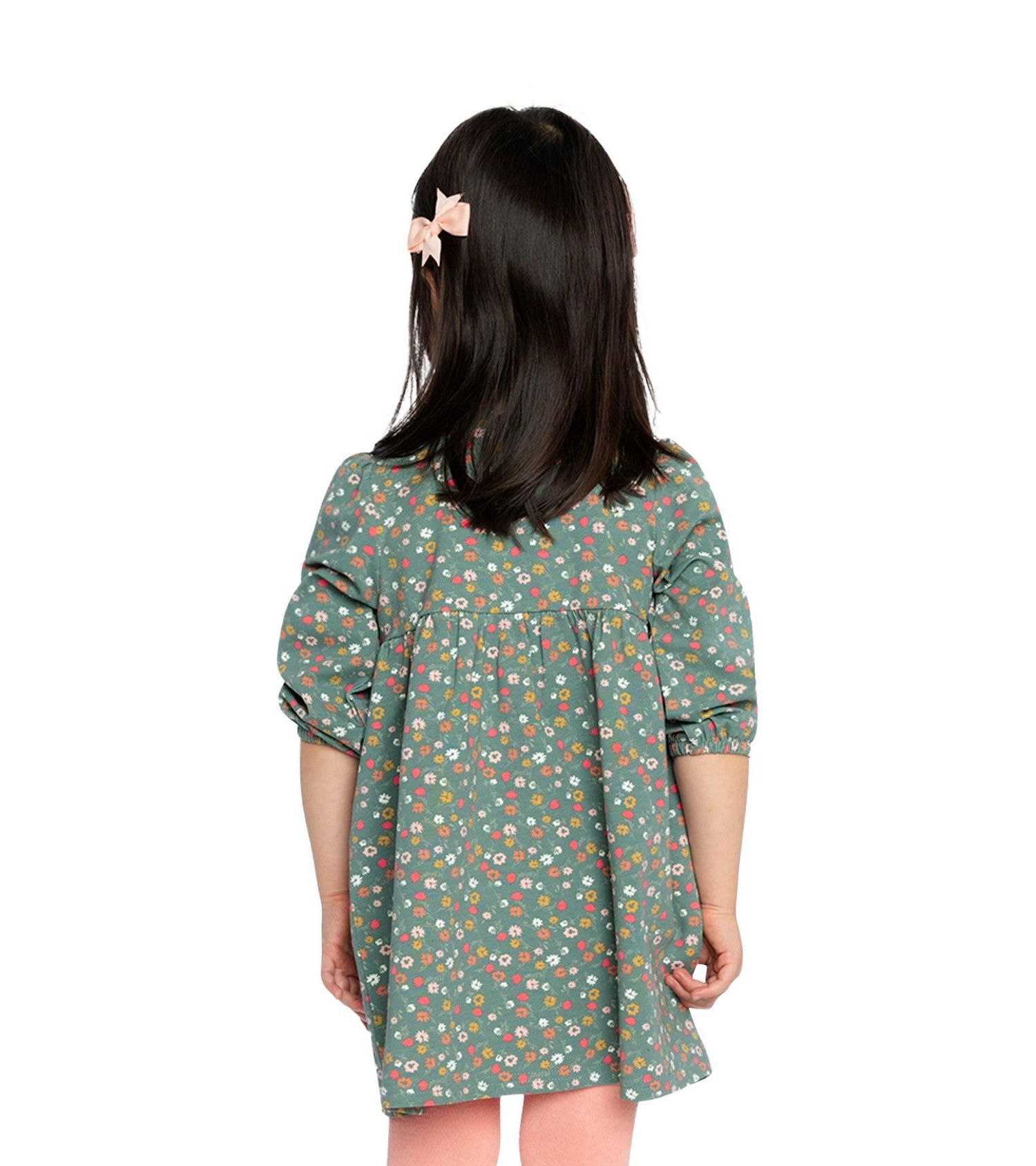 Big Girls (6-8) Cotton Printed Dress