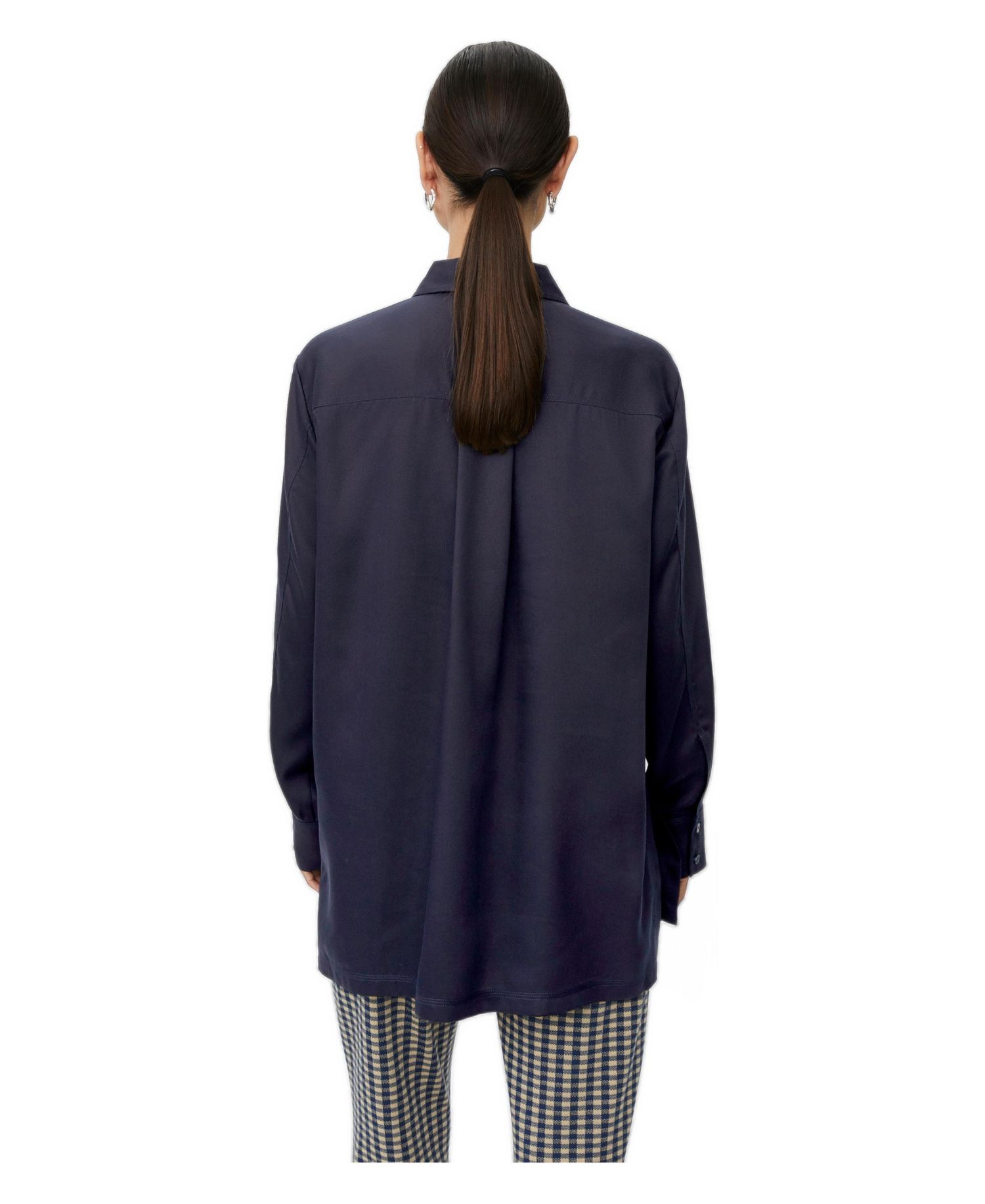Women's Maitaliane Oversized Button-Up Long-Sleeve Shirt
