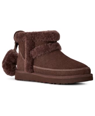 Women's Classic Mini Heritage Round Toe Booties