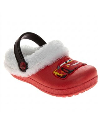 Boy's (5-12) Clogs Fuzzy, Fleece Lined and Warm Garden Shoes