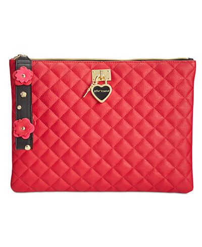 Betsey Johnson Boxed Quilted Pouch, Only At Macy's