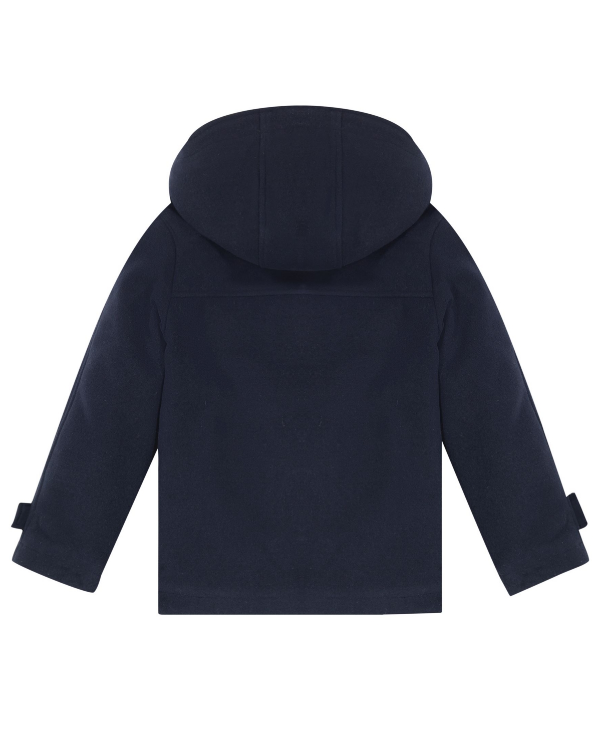 S Rothschild & Co Toddler Boys' 2T-5T Iconic Toggle Coat With Plaid Scarf