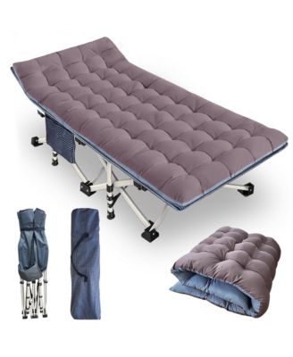 Camping Mattress Folding Sleeping Bed Heavy Duty Carry Bag