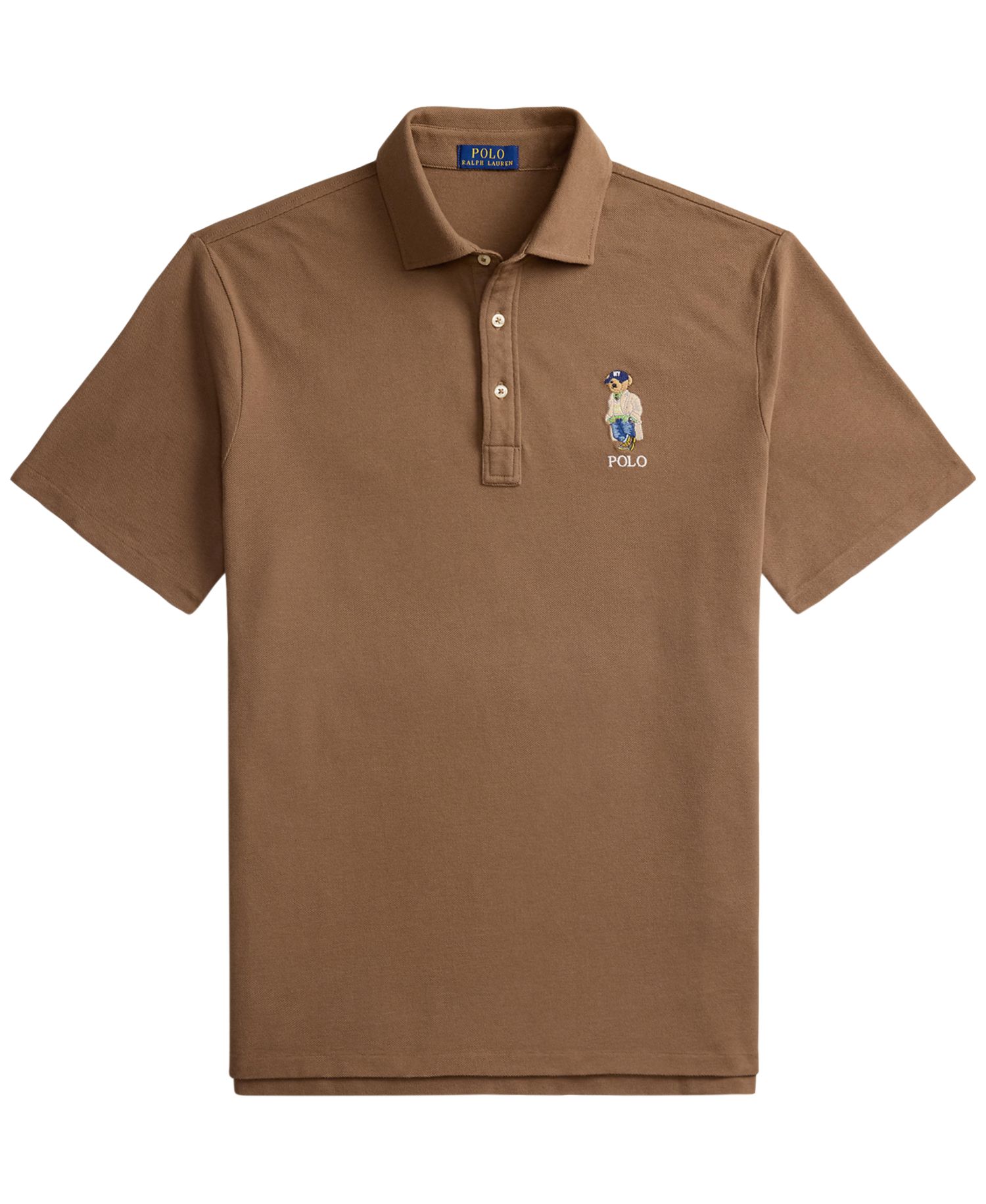 Men's Classic-Fit Polo Bear Mesh Polo Shirt