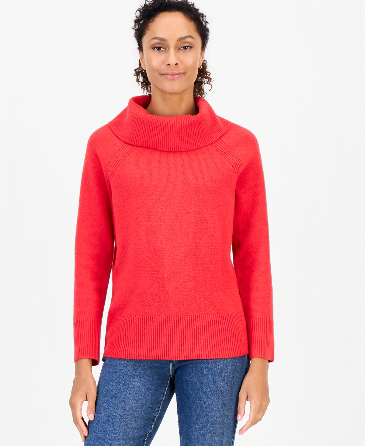 Style & Co Women's Cowl-Neck Tunic Sweater, Macy's Exclusive