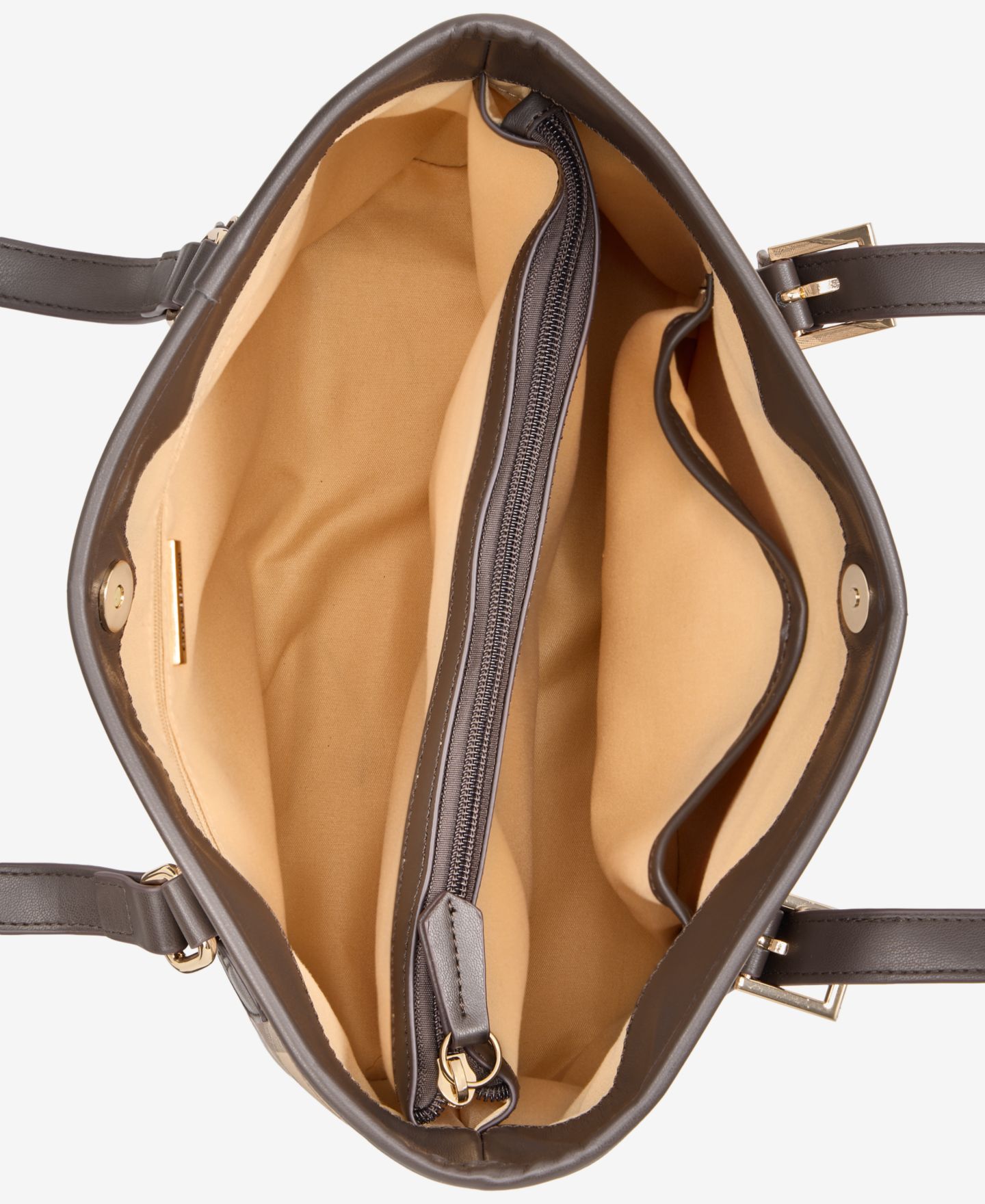 Женская сумка Giani Bernini Belted Monogram Straw Tulip, цвет: Клетчатый — фото 4