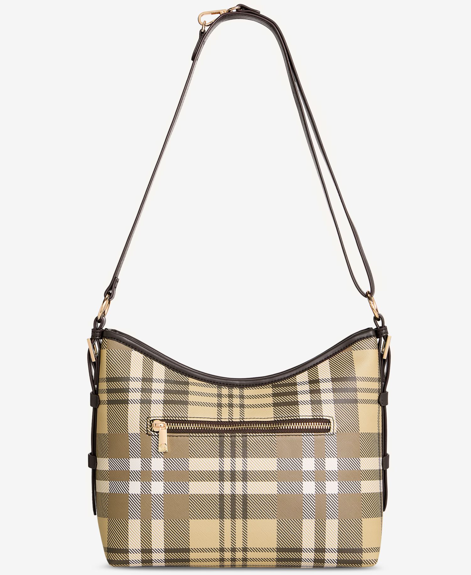 Plaid Soft Shoulder