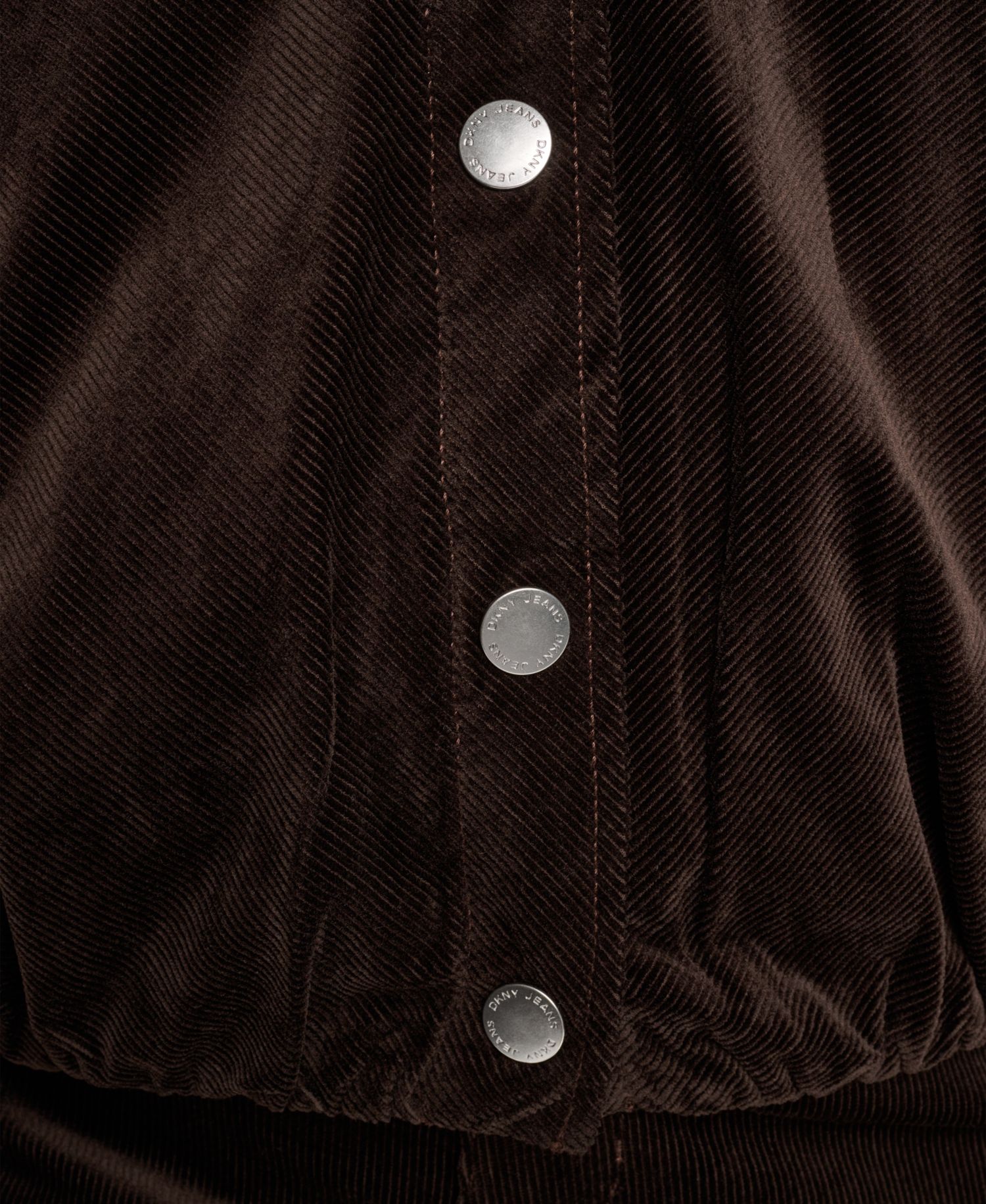 Petite Bubble-Hem Corduroy Jacket