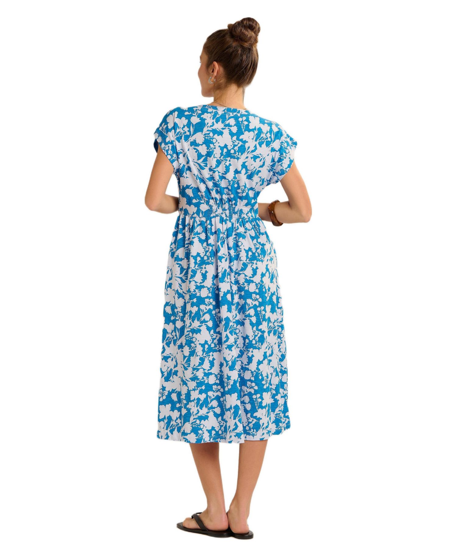 Women's Ranieli Floral Print Midi Dress