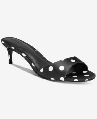 Women's Fanny Kitten Heel Mule Sandals