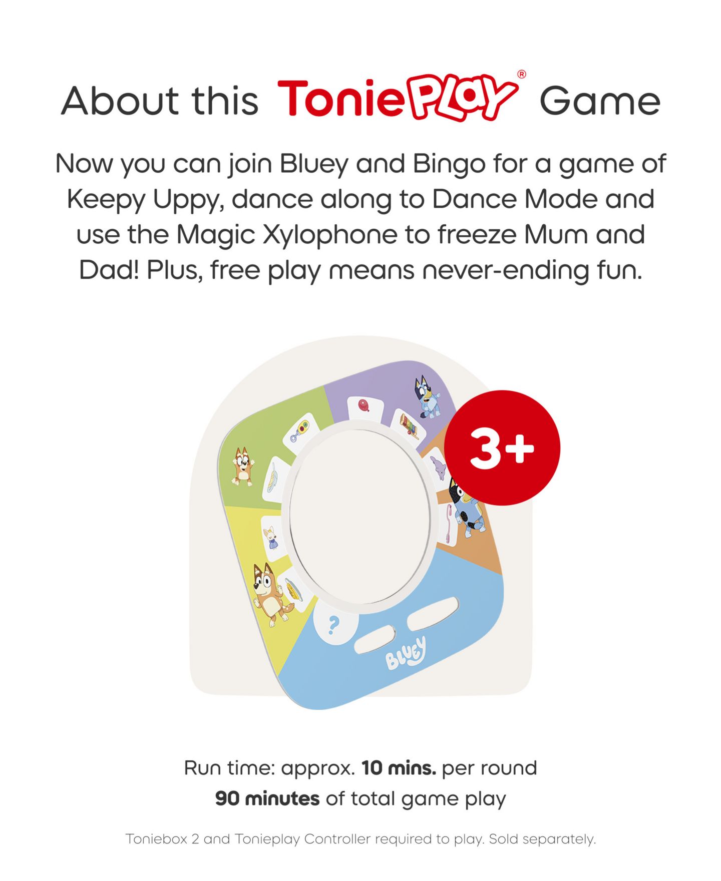 Детская игрушка Tonies Tonieplay Bluey Screen-Free Audio Game — фото 7