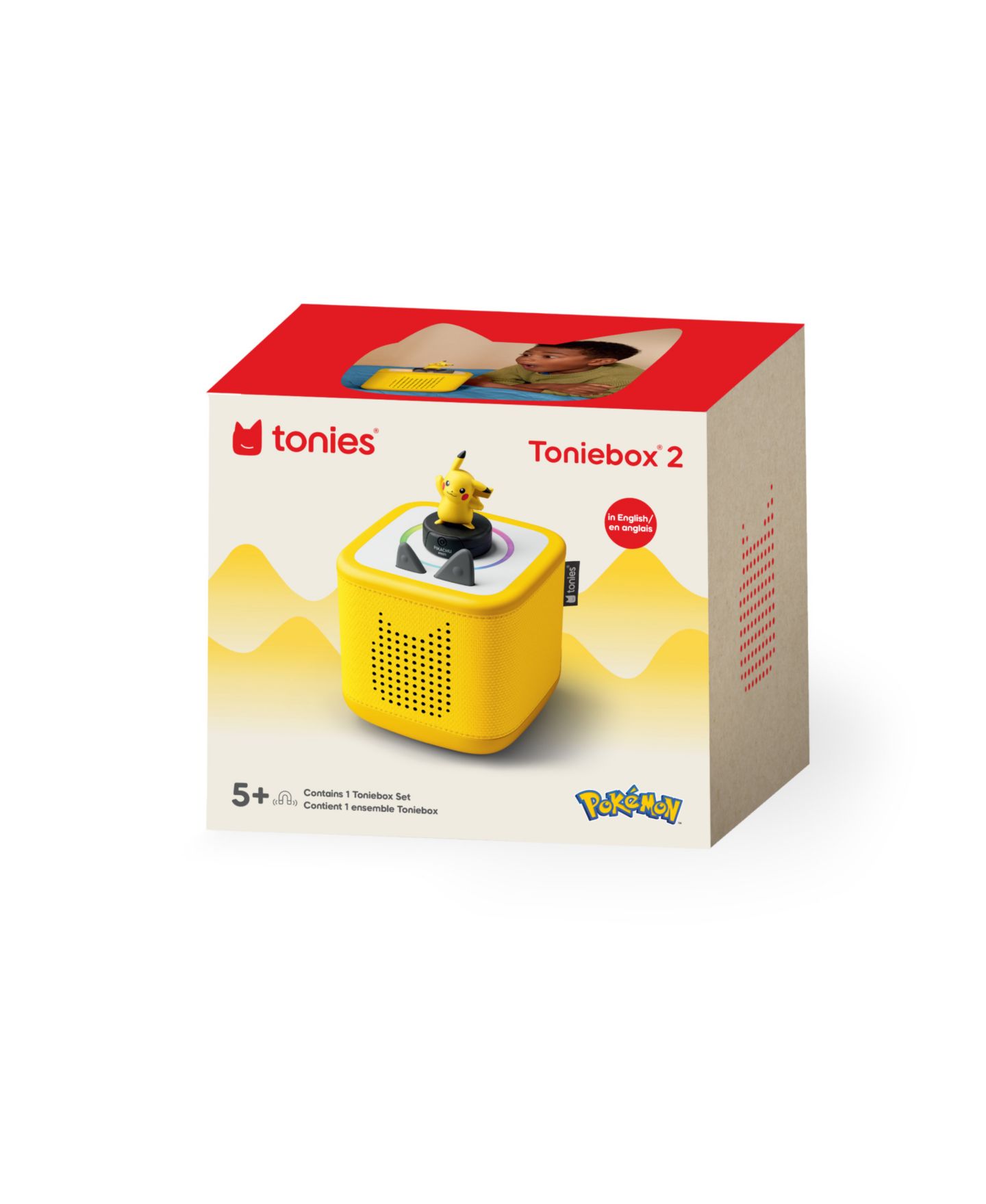 Детские игрушки Tonies Toniebox 2 Pikachu Screen-Free Interactive 2-Piece Starter Set — фото 4