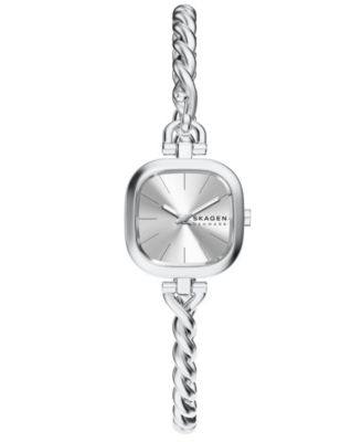 Women's Mellem Micro Quartz Two-Hand Silver Stainless Steel Watch 20mm