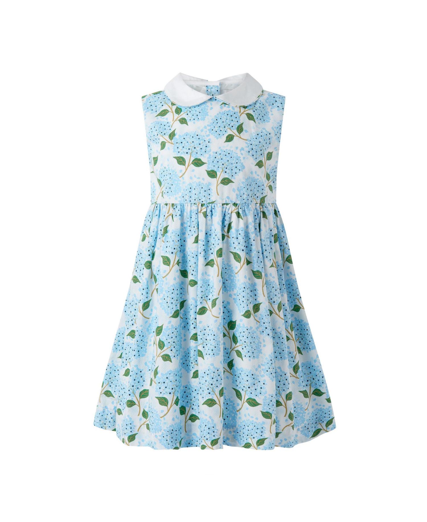 Girls' 2-10 Hydrangea Peter Pan Collar Dress